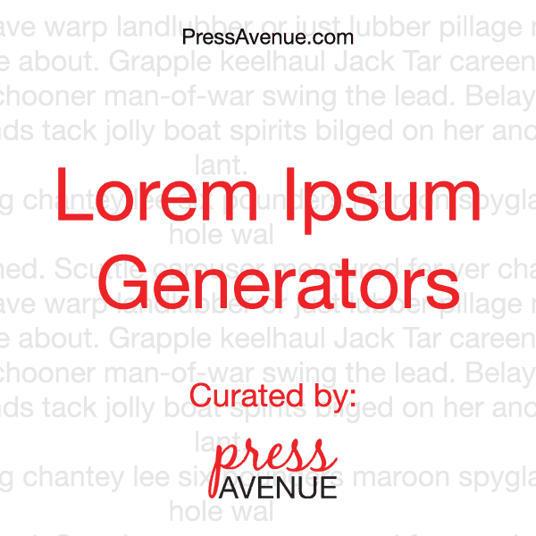 Lorem-Ipsum-Generators