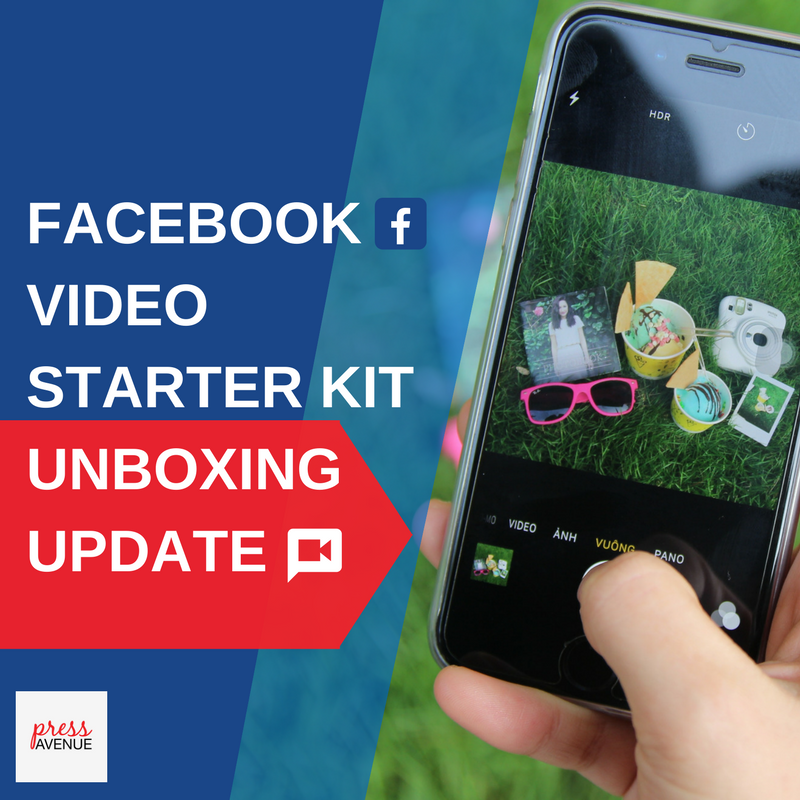 Facebook Video Starter Kit Unboxing Update